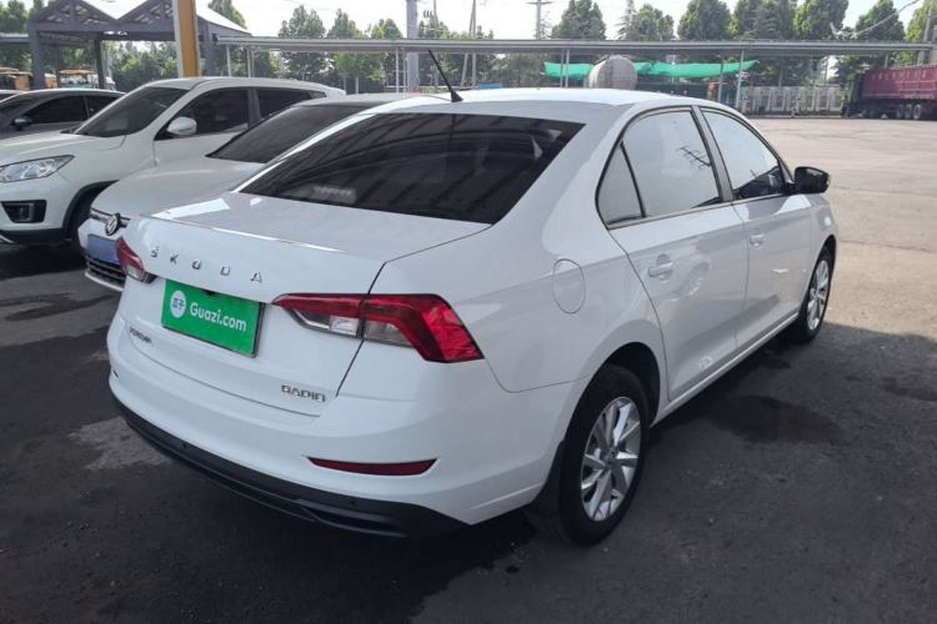 Used Skoda Rapid 2020 1.5L Manual Standard Edition Rear Right 45 Deg