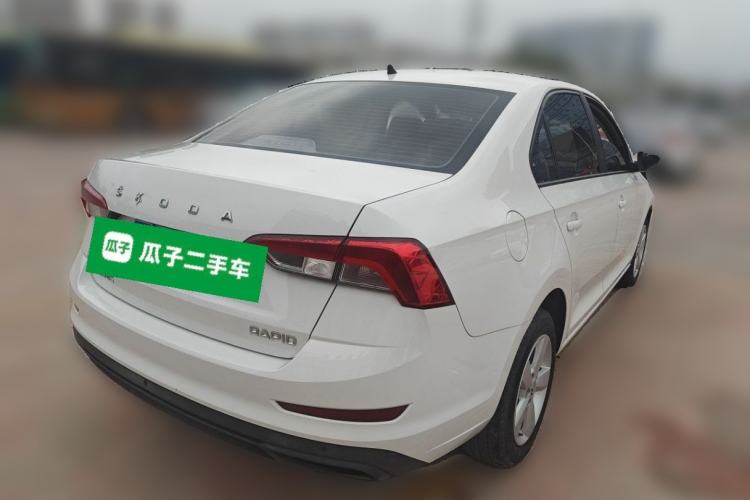 Used Skoda Rapid 2020 1.5L Automatic Standard Edition Rear Right 45 Deg