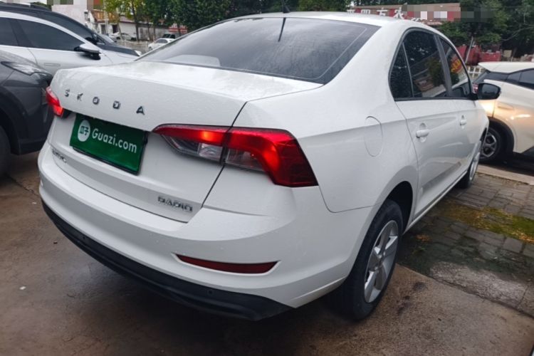 Used Skoda Rapid 2020 1.5L Manual Standard Edition Rear Right 45 Deg
