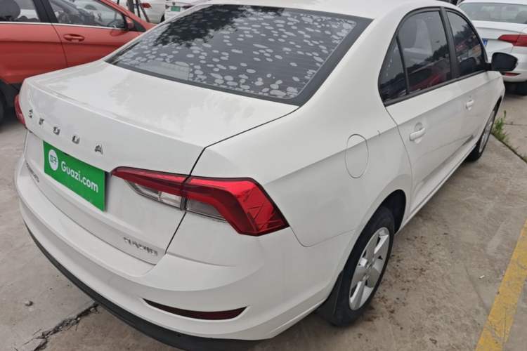 Used Skoda Rapid 2020 1.5L Automatic Standard Edition Rear Right 45 Deg