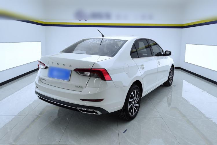 Used Skoda Rapid 2020 1.5L Manual Comfort Edition Rear Right 45 Deg