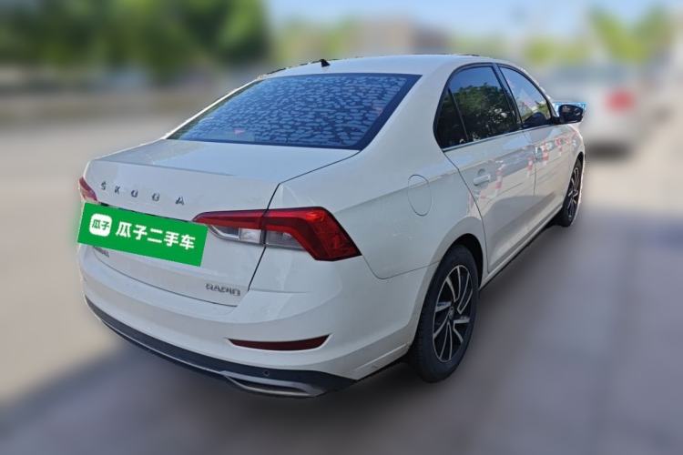 Used Skoda Rapid 2020 1.5L Automatic Comfort Edition Rear Right 45 Deg