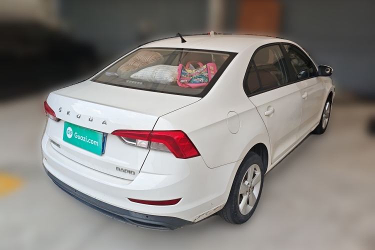 Used Skoda Rapid 2020 1.5L Automatic Standard Edition Rear Right 45 Deg
