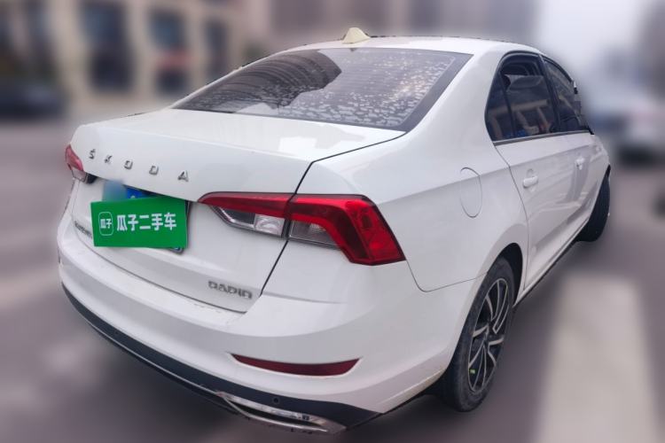 Used Skoda Rapid 2020 1.5L Manual Comfort Edition Rear Right 45 Deg