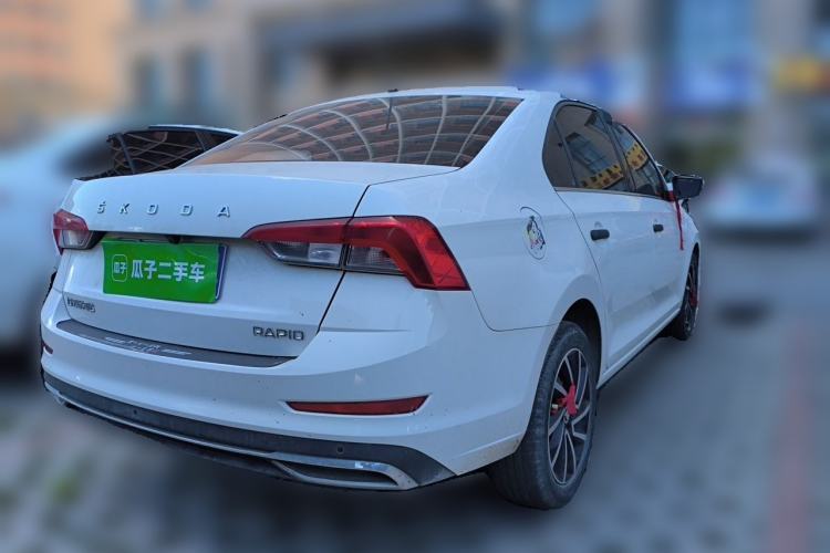 Used Skoda Rapid 2020 1.5L Manual Comfort Edition Rear Right 45 Deg