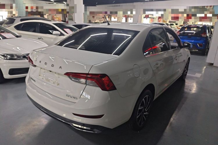 Used Skoda Rapid 2020 1.5L Automatic Comfort Edition Rear Right 45 Deg