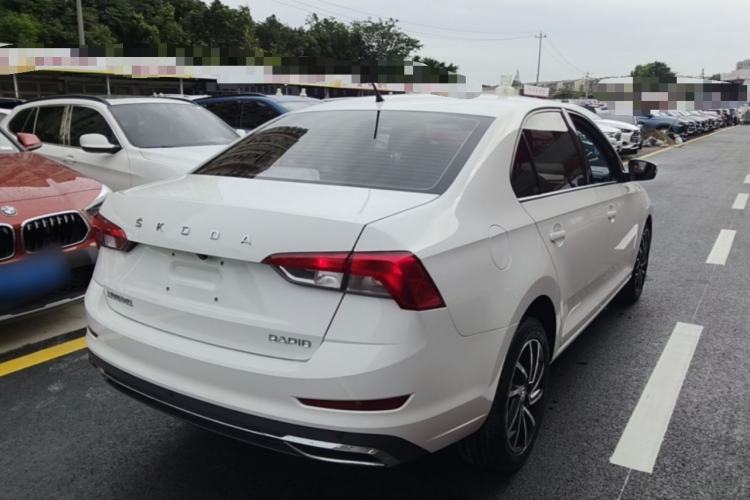 Used Skoda Rapid 2020 1.5L Automatic Comfort Edition Rear Right 45 Deg