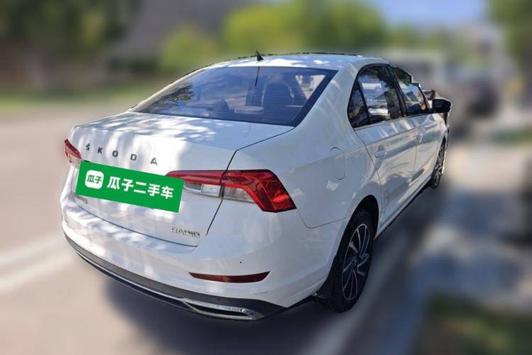 Used Skoda Rapid 2020 1.5L Automatic Comfort Edition Rear Right 45 Deg