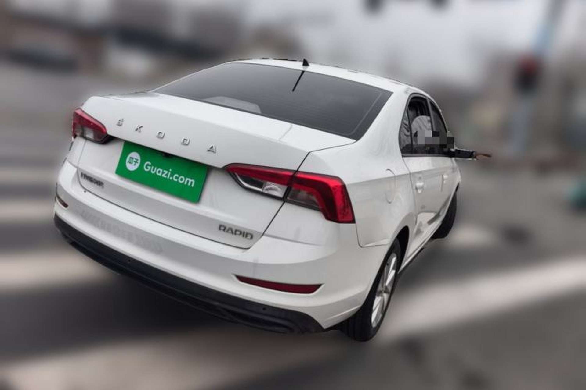 Used Skoda Rapid 2020 1.5L Manual Standard Edition Rear Right 45 Deg