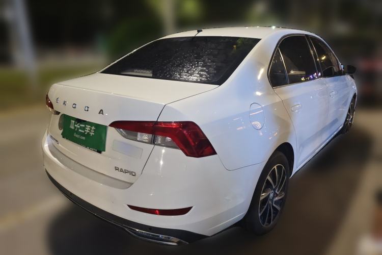 Used Skoda Rapid 2020 1.5L Manual Comfort Edition Rear Right 45 Deg