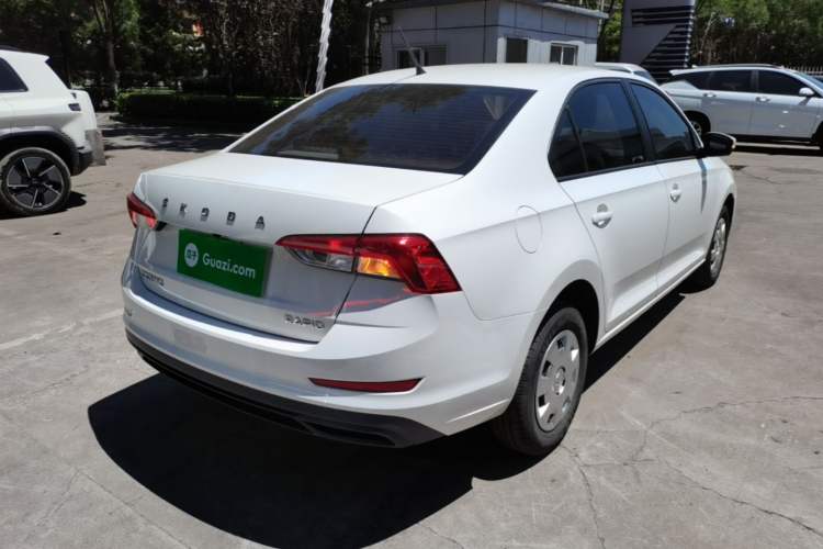 Used Skoda Rapid 2020 1.5L Manual Standard Edition Rear Right 45 Deg