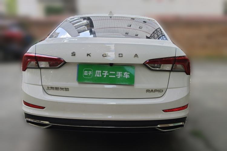 Used Skoda Rapid 2020 1.5L Automatic Comfort Edition Rear