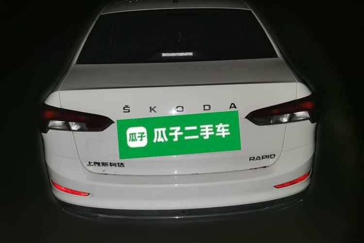Used Skoda Rapid 2020 1.5L Automatic Comfort Edition Rear