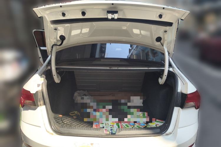 Used Skoda Rapid 2020 1.5L Automatic Comfort Edition Trunk