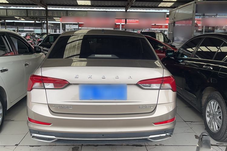 Used Skoda Rapid 2020 1.5L Automatic Comfort Edition Exterior 3