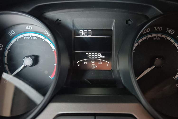 Used Skoda Rapid 2020 1.5L Automatic Standard Edition Odometer Close Up