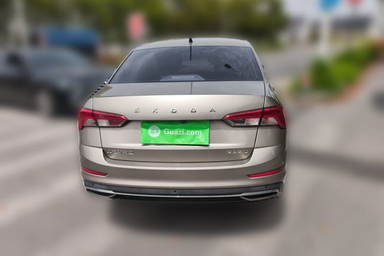 Used Skoda Rapid 2020 1.5L Automatic Comfort Edition Rear