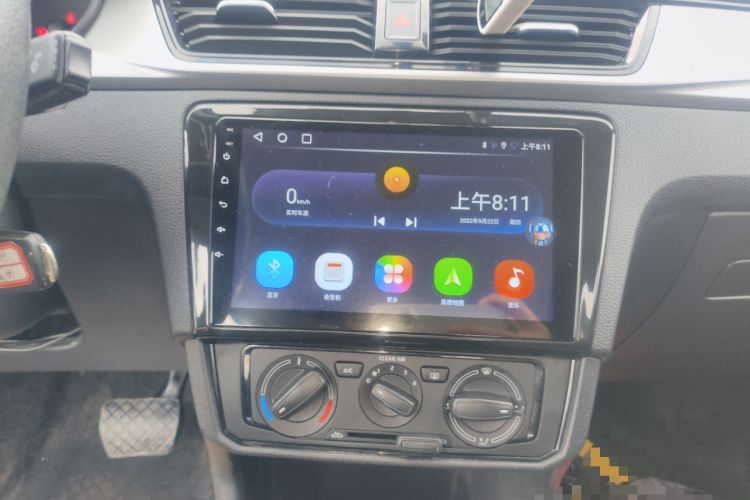 Used Skoda Rapid 2022 1.5L Automatic Comfort Edition Audio And AC Panel