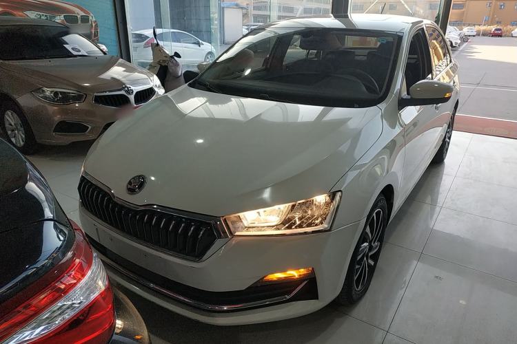 Used Skoda Rapid 2022 1.5L Automatic Comfort Edition Front
