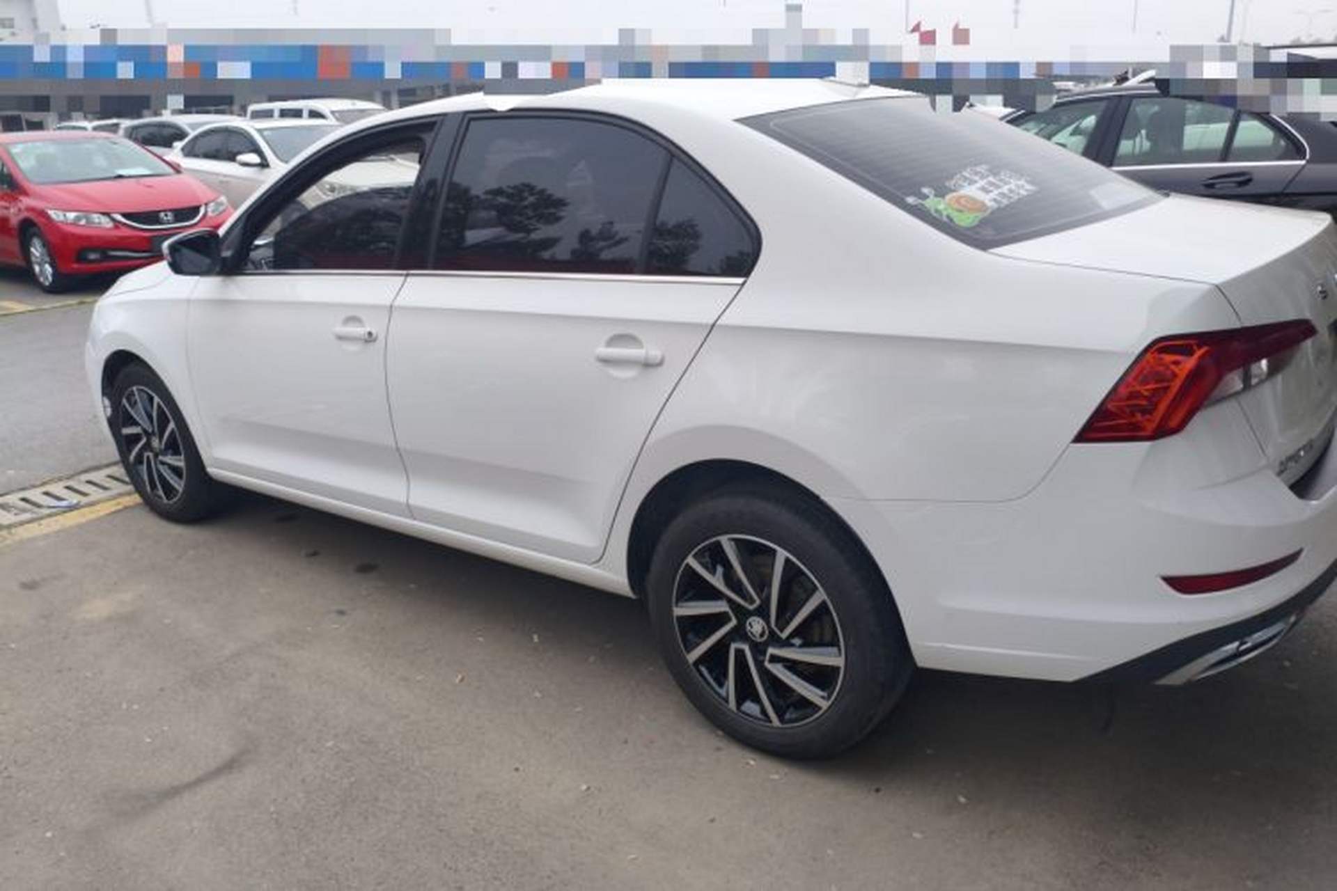 Used Skoda Rapid 2022 1.5L Automatic Comfort Edition Left Side