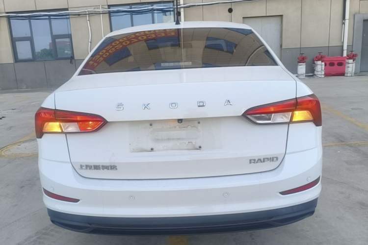 Used Skoda Rapid 2022 1.5L Automatic Comfort Edition Rear