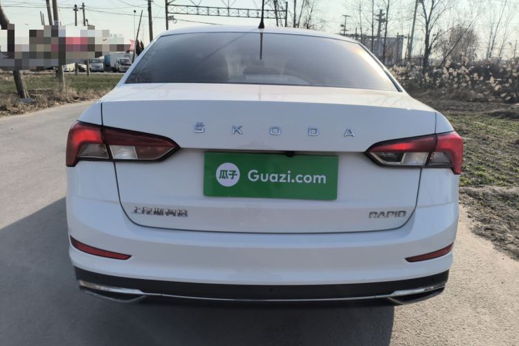 Used Skoda Rapid 2022 1.5L Automatic Comfort Edition Rear