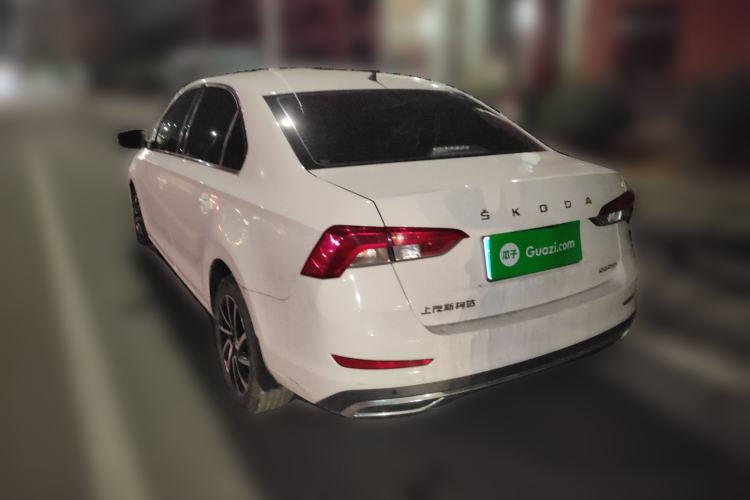 Used Skoda Rapid 2022 1.5L Automatic Comfort Edition Rear Left 45 Deg