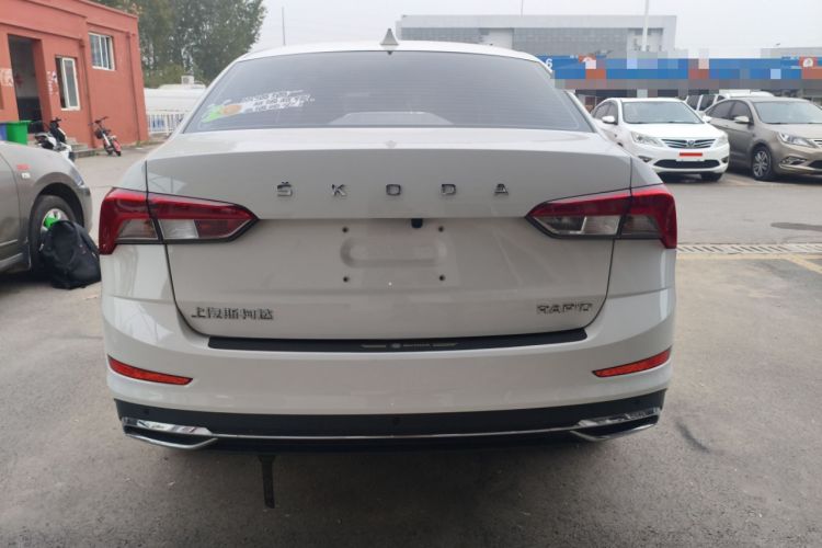 Used Skoda Rapid 2022 1.5L Automatic Comfort Edition Rear