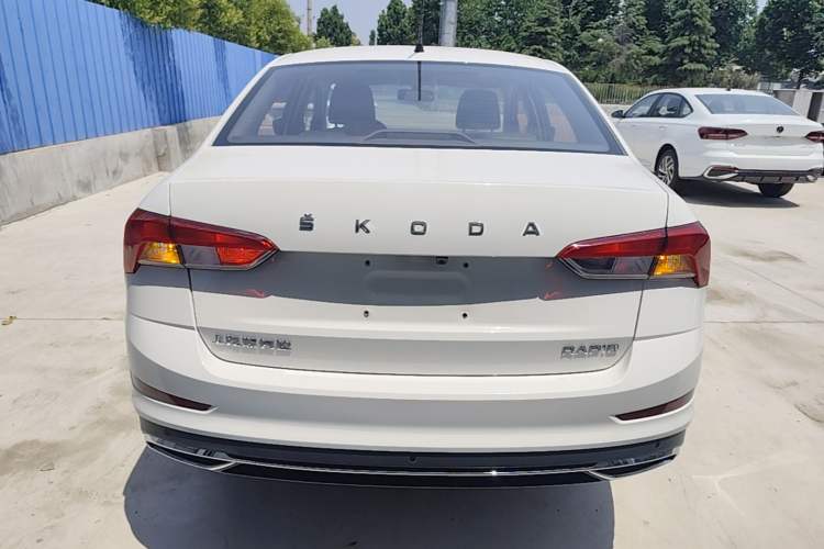 Used Skoda Rapid 2022 1.5L Automatic Comfort Edition Rear
