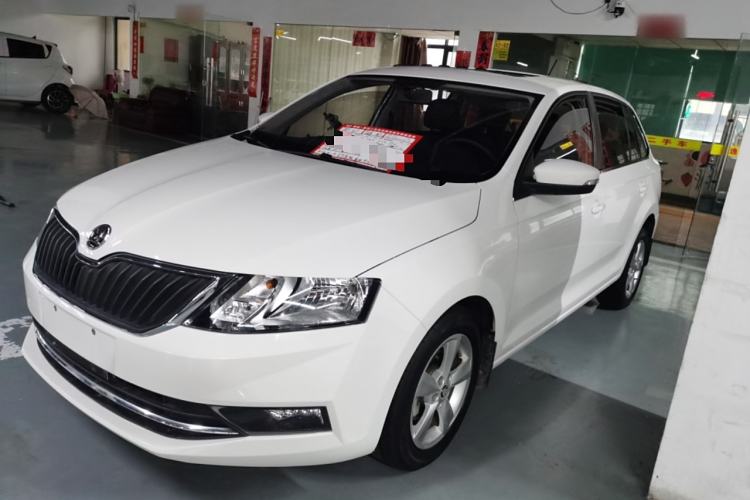 Used Skoda Rapid Spaceback 2019 Revised Version 1.5L Automatic Comfort Edition China V Standard Left Side