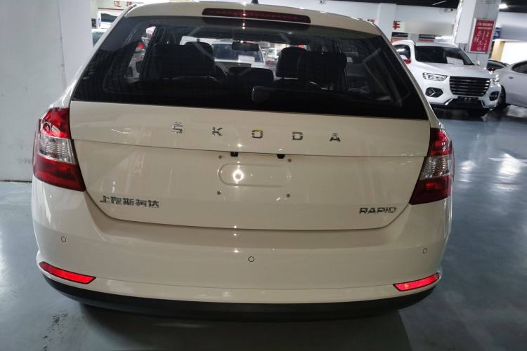 Used Skoda Rapid Spaceback 2019 Revised Version 1.5L Automatic Comfort Edition China V Standard Rear