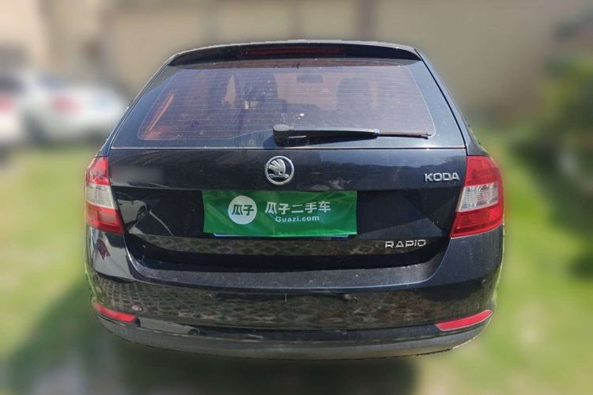 Used Skoda Rapid Spaceback 2014 1.6L Automatic Enjoyment Edition Rear