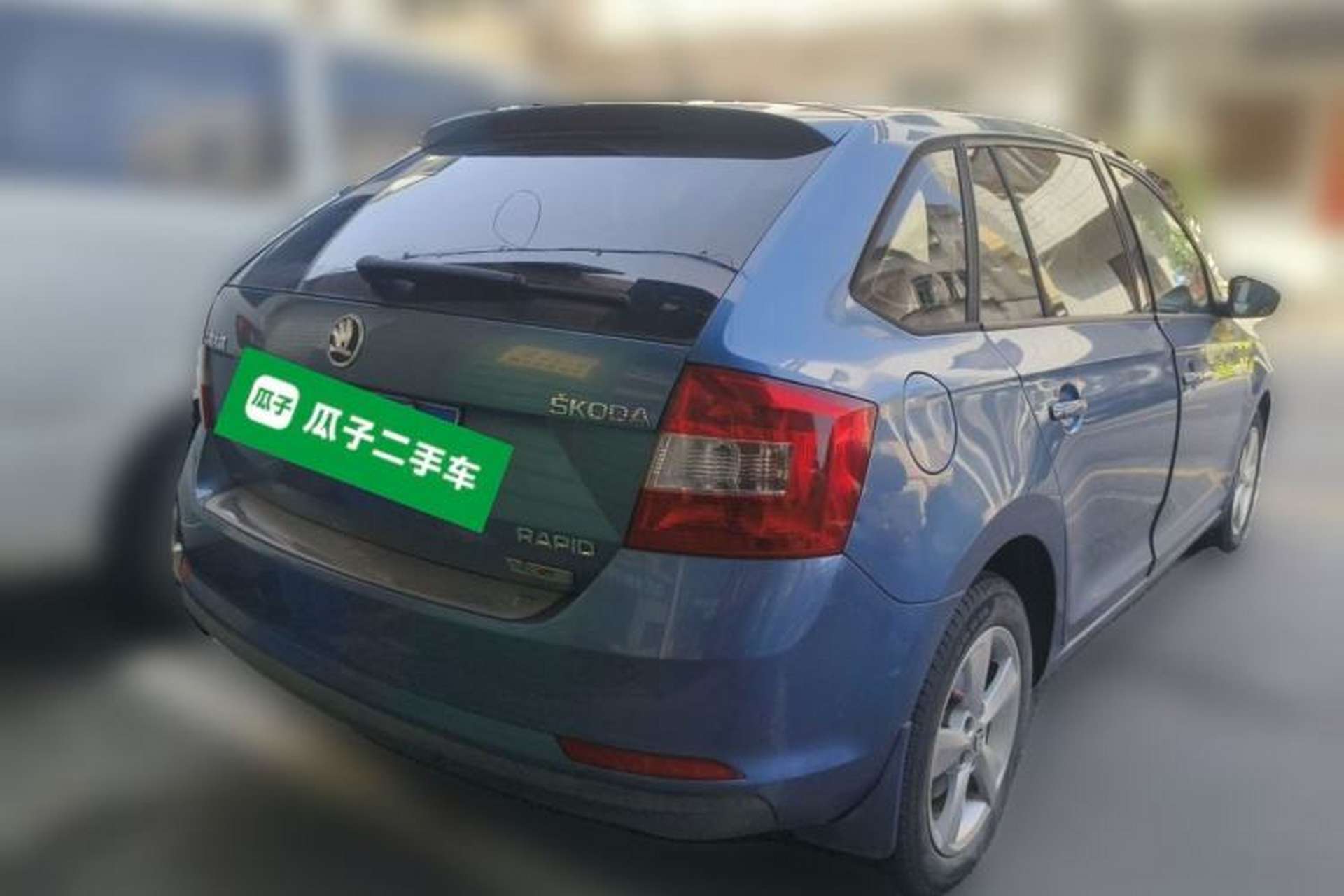 Used Skoda Rapid Spaceback 2014 1.6L Automatic Enjoyment Edition Rear
