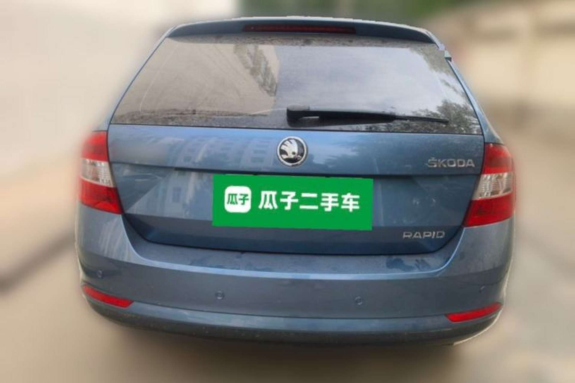 Used Skoda Rapid Spaceback 2014 1.6L Automatic Enjoyment Edition Rear