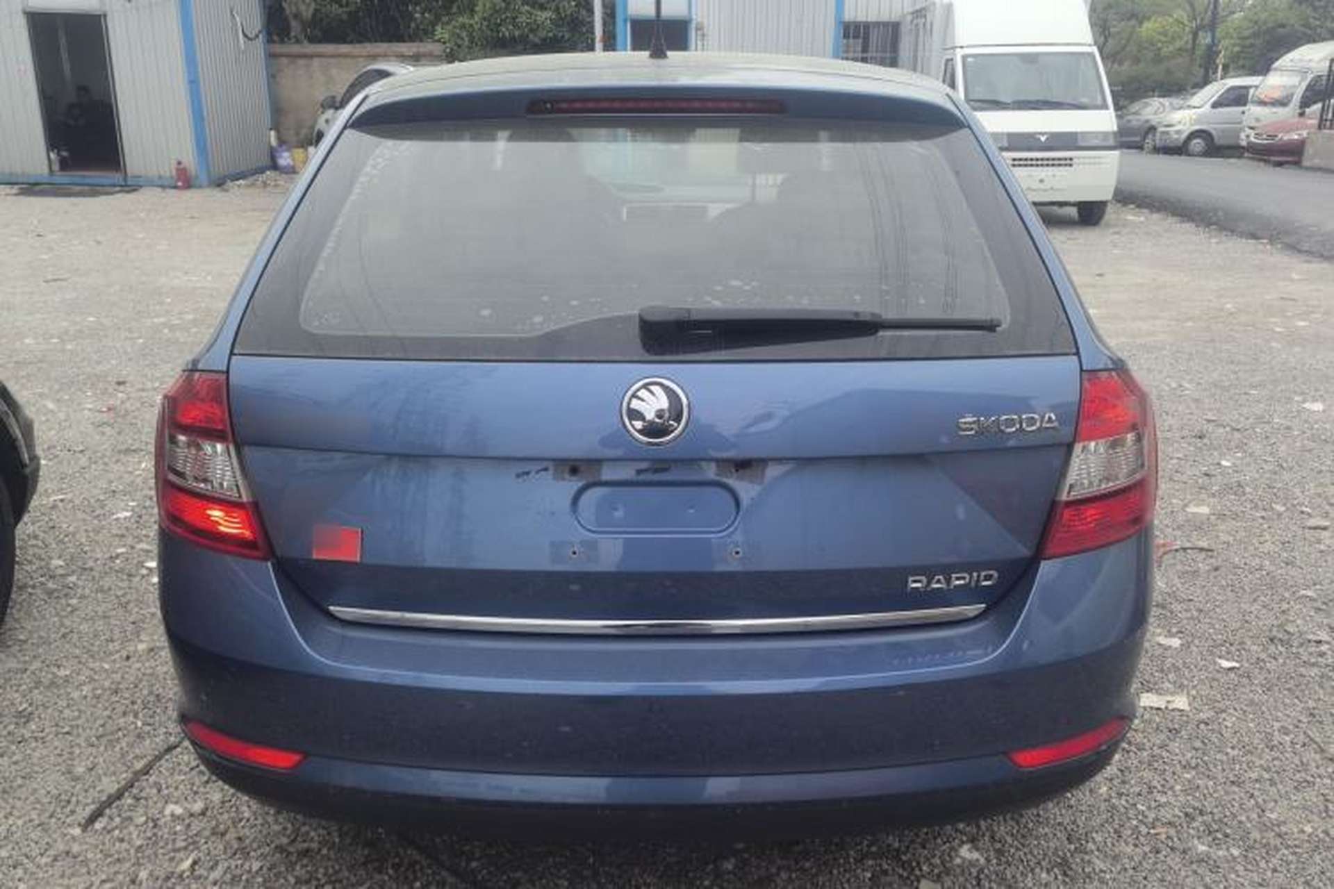 Used Skoda Rapid Spaceback 2014 1.6L Automatic Enjoyment Edition Rear