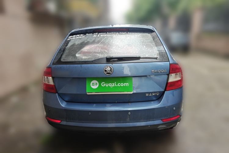 Used Skoda Rapid Spaceback 2014 1.6L Automatic Enjoyment Edition Rear