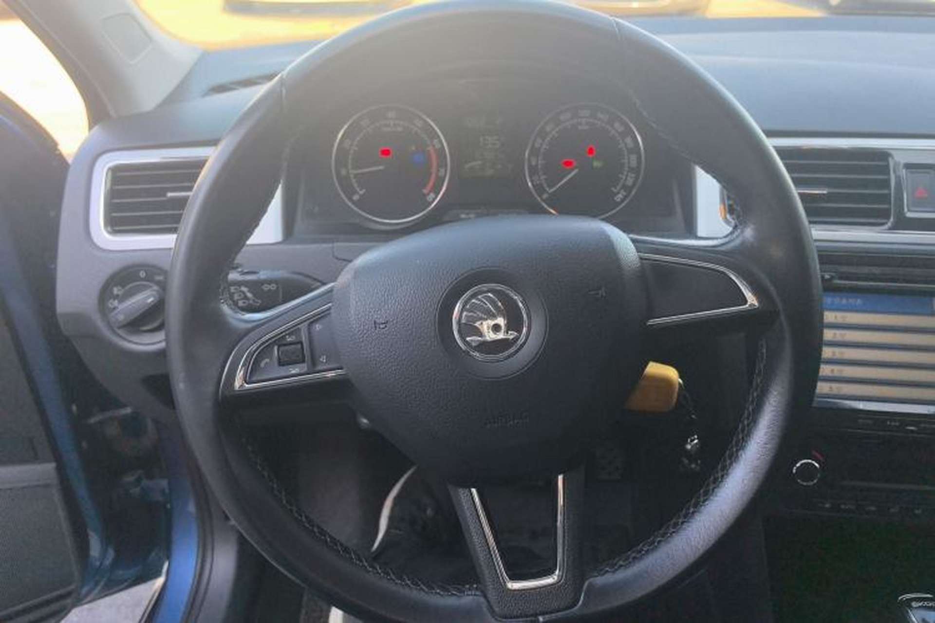 Used Skoda Rapid Spaceback 2014 1.6L Automatic Enjoyment Edition Steering Wheel