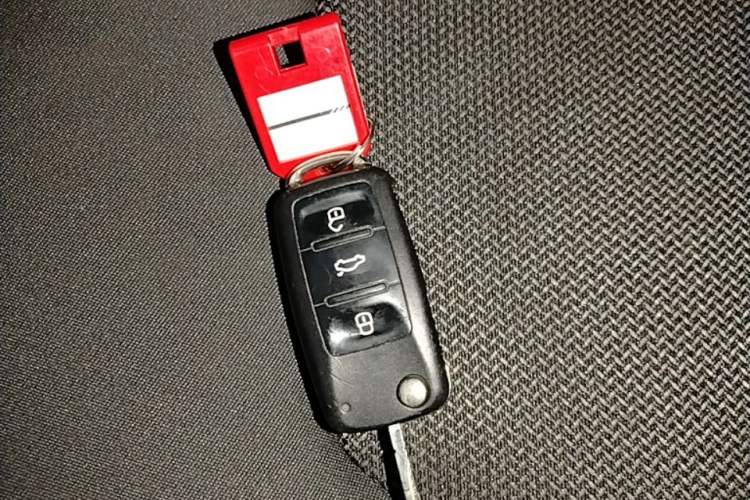 Used Skoda Rapid Spaceback 2014 1.6L Automatic Enjoyment Edition Vehicle Key