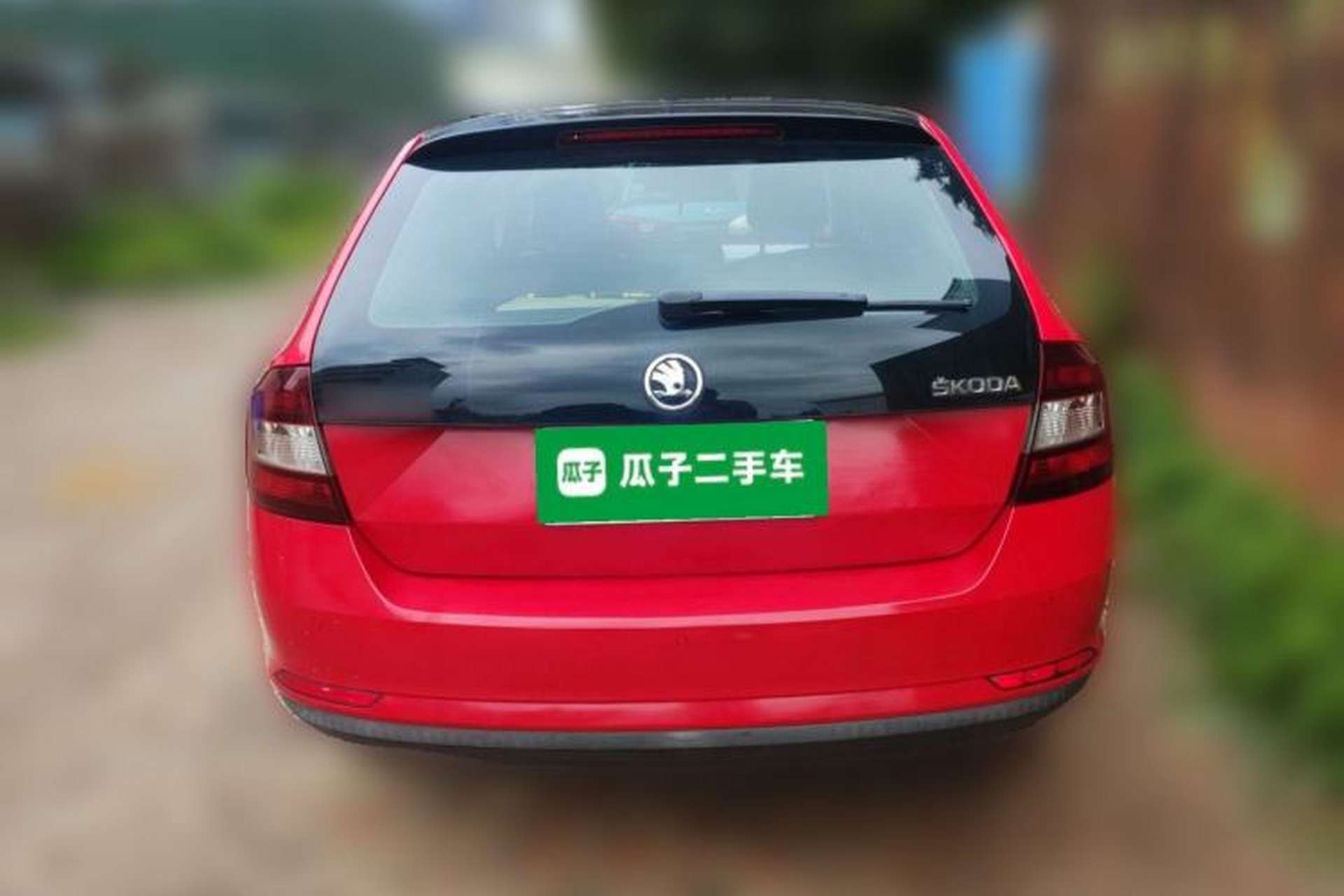 Used Skoda Rapid Spaceback 2014 1.4 TSI DSG Trend Edition Rear