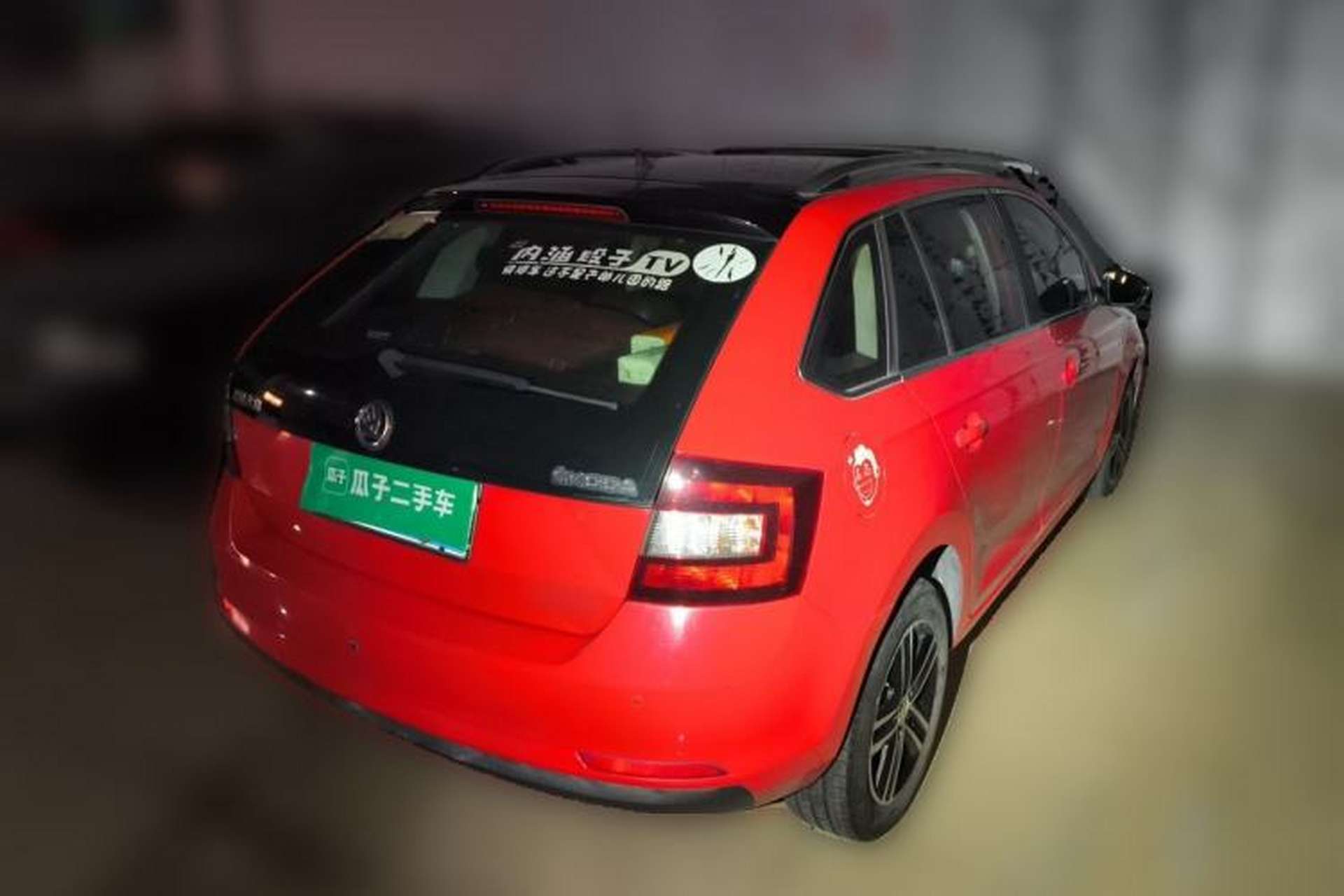 Used Skoda Rapid Spaceback 2014 1.6L Automatic Enjoyment Edition Rear Right 45 Deg