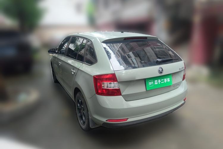 Used Skoda Rapid Spaceback 2014 1.6L Automatic Enjoyment Edition Rear Left 45 Deg