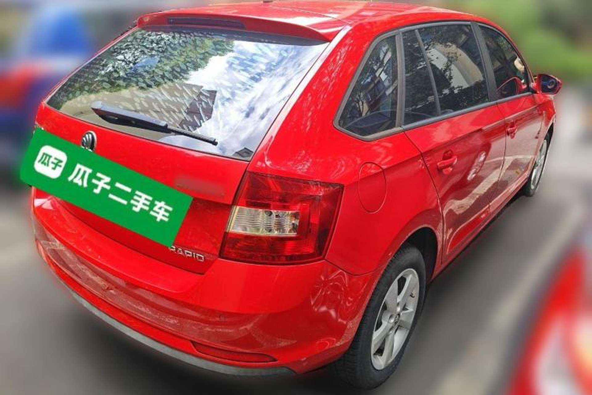Used Skoda Rapid Spaceback 2014 1.6L Automatic Enjoyment Edition Exterior 5