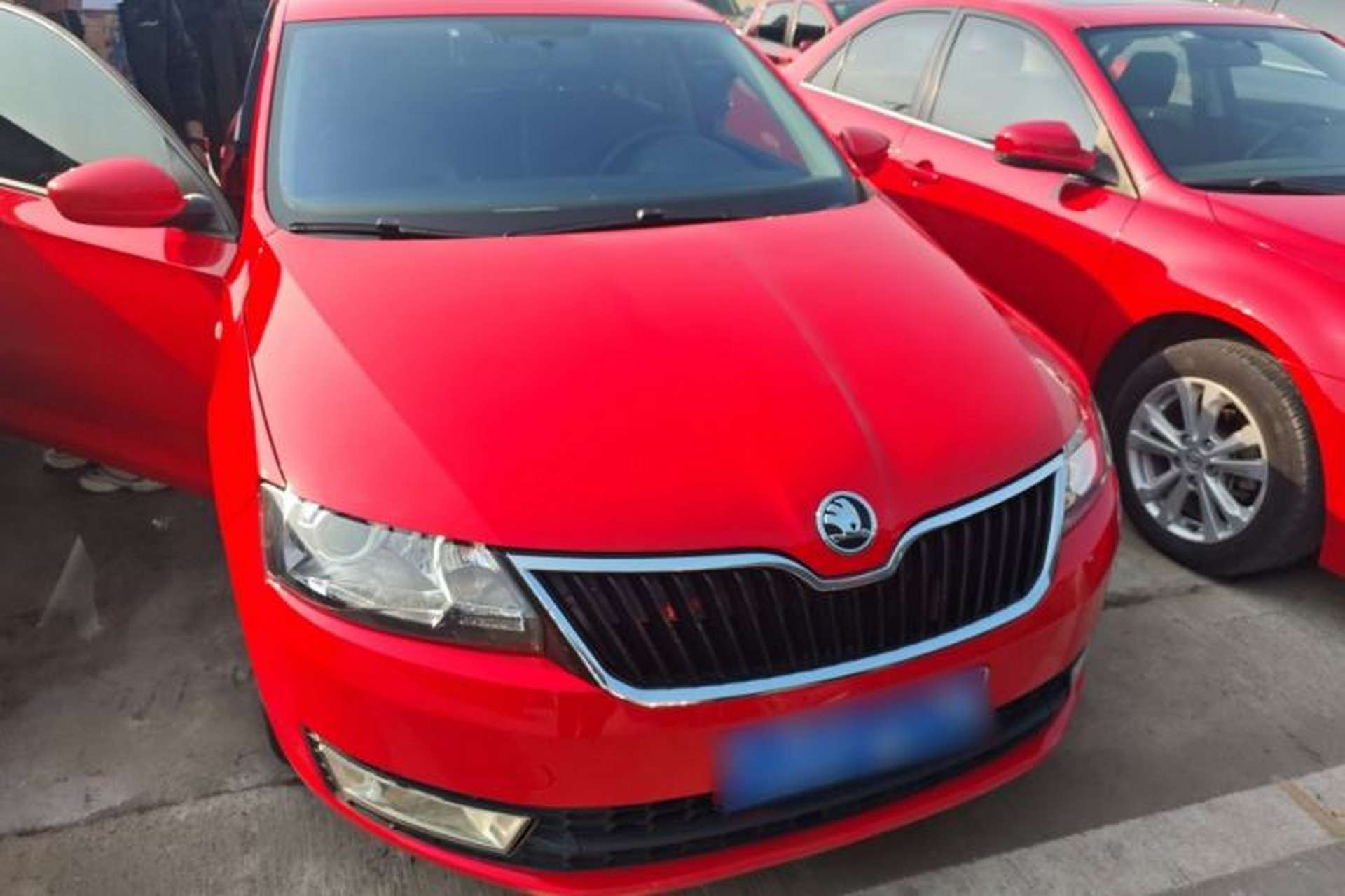 Used Skoda Rapid Spaceback 2014 1.6L Automatic Enjoyment Edition Front