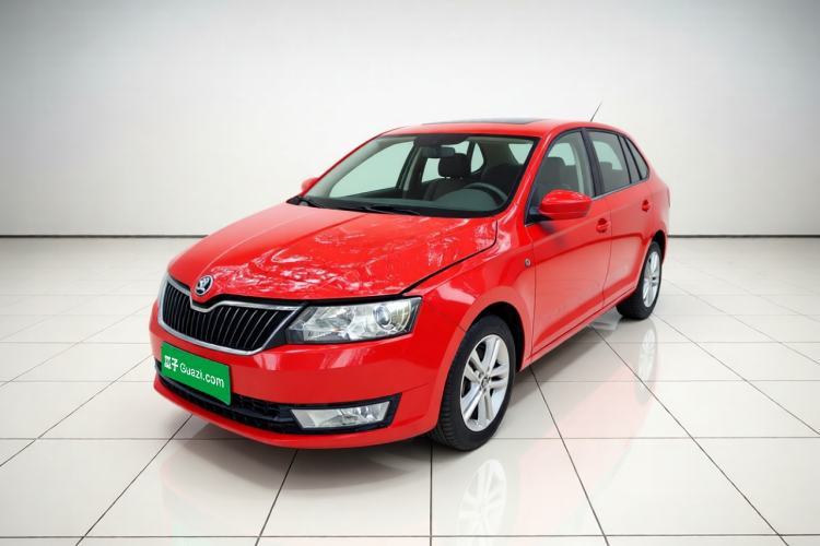 Ojetý Skoda Rapid Spaceback 2014 1.6L Automatic Enjoyment Edition Guazi used car, China used car export, Used car for sale, Used cars, Cheapest cars for sale