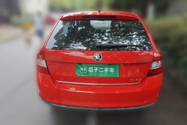 Used Skoda Rapid Spaceback 2014 1.6L Automatic Enjoyment Edition Rear