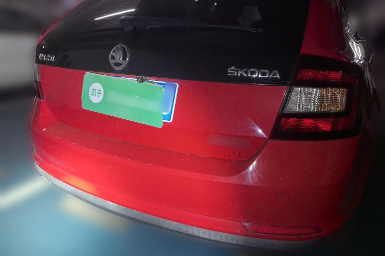 Used Skoda Rapid Spaceback 2014 1.6L Automatic Enjoyment Edition Rear