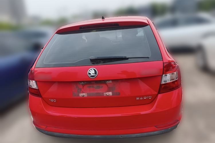 Used Skoda Rapid Spaceback 2014 1.6L Automatic Enjoyment Edition Rear
