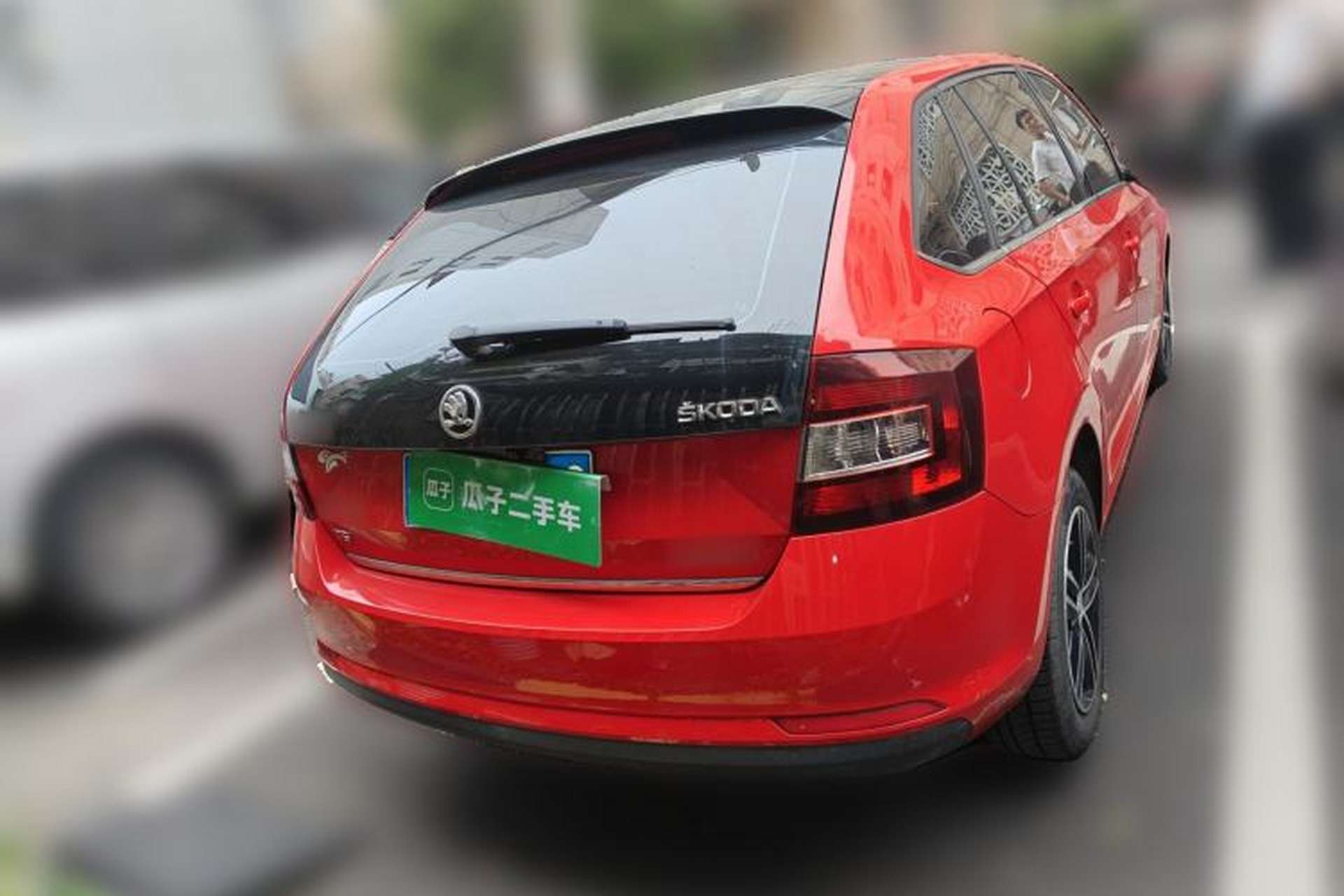 Used Skoda Rapid Spaceback 2014 1.4 TSI DSG Trend Edition Rear