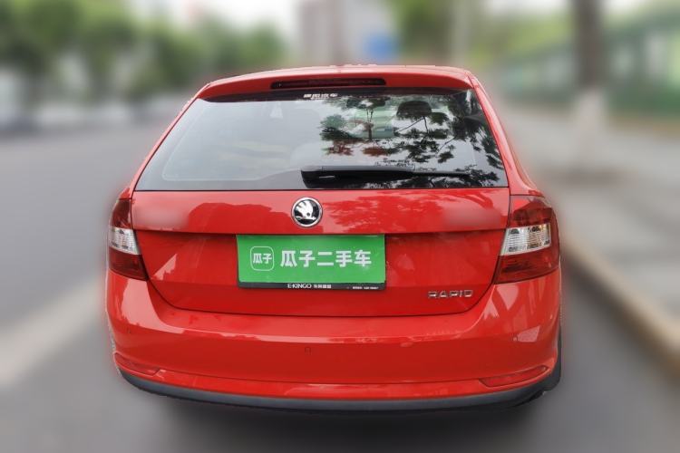 Used Skoda Rapid Spaceback 2014 1.6L Automatic Enjoyment Edition Rear