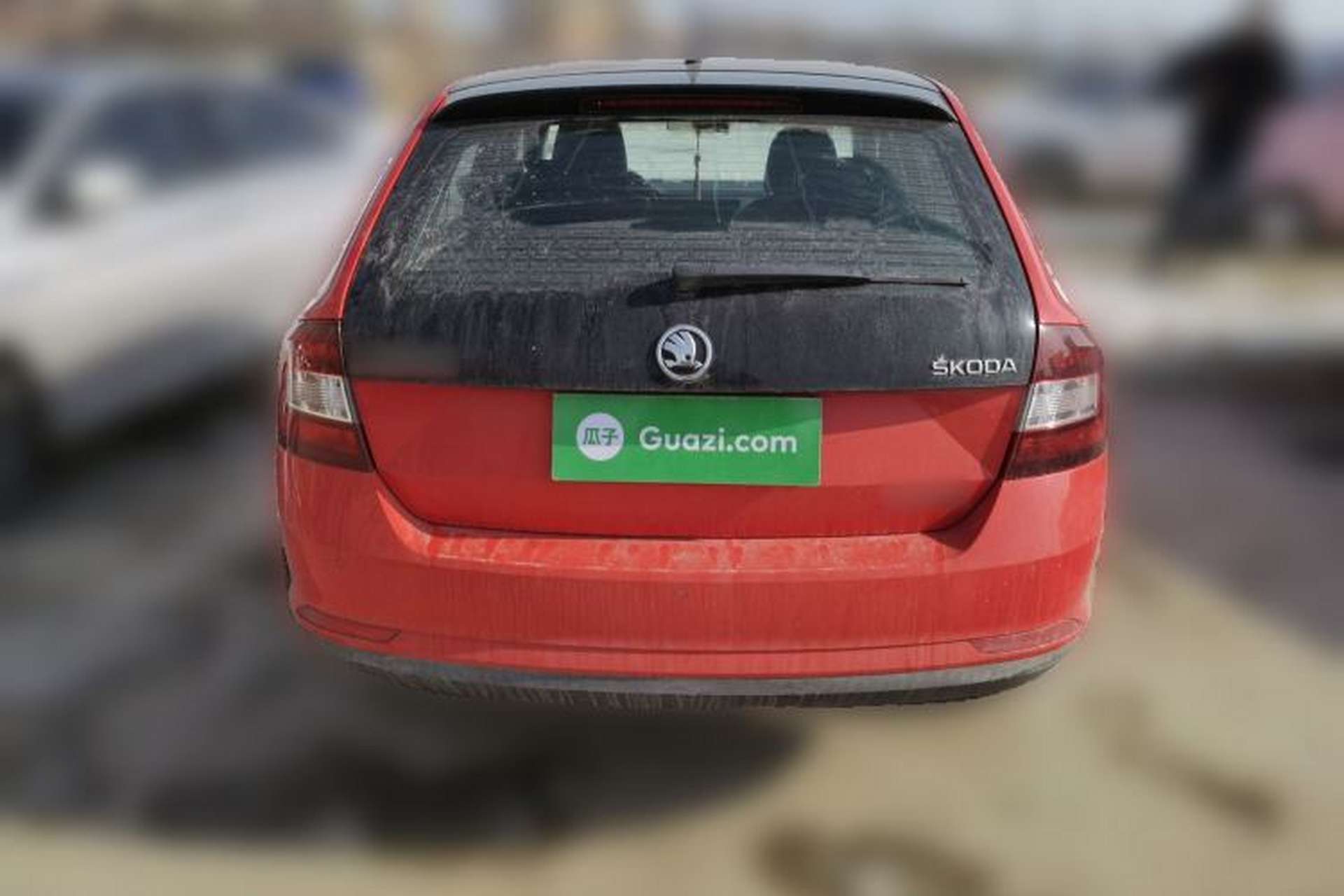 Used Skoda Rapid Spaceback 2014 1.6L Manual Enjoyment Edition Rear